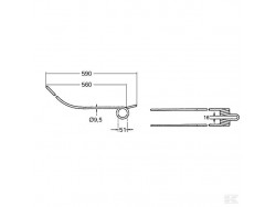 Dent de râteau Kuhn - Série GA 2
