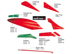 Kverneland Plow Share-RH (Base 5) 14'' 2