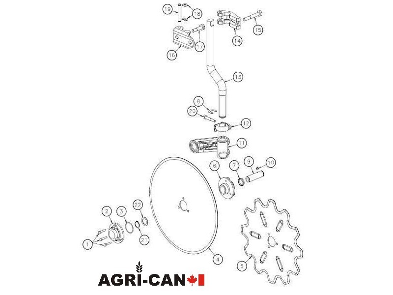 Circlip for Kverneland Hub 60609 - 34mm