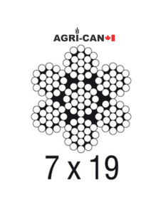 Câble d'acier galvanisé pour treuil forestier 2