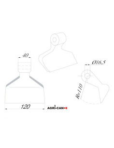 Hammer Flail for Kuhn, Maschio, Kverneland, Maletti, SEPPI 2