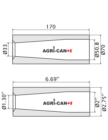 Bague pour pic Kverneland Conus III