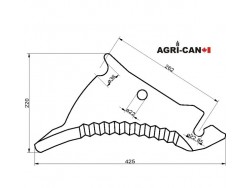 Couteau pour Kuhn et Vicon - OEM Kuhn® 2