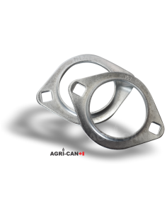 PFL207 - Pressed Steel 2-Bolt Flangette