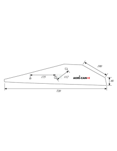 Contresep long - Charrue Kverneland 2
