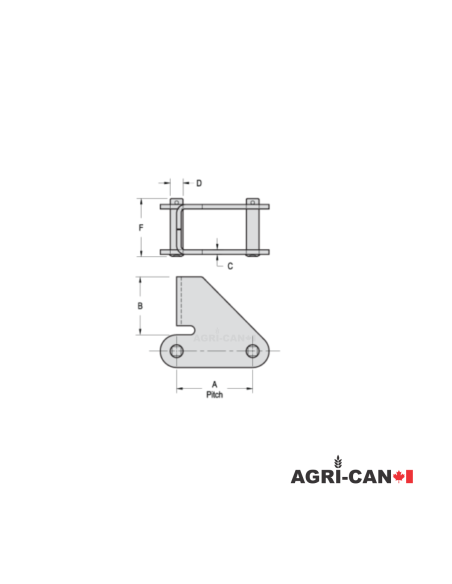 81X - Pusher Lug Attachment Link