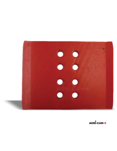 Plaque d’usure réversible pour contresep Kverneland