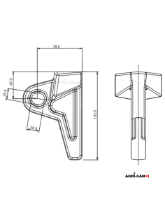 Replacement Weld-On Eye – ALO Euro 2