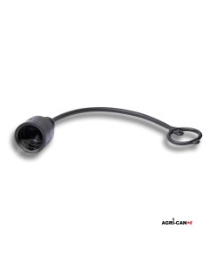 OEM Dust Cap - Black 1/2"