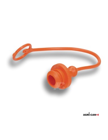 OEM Dust Plug - Orange 1/2"