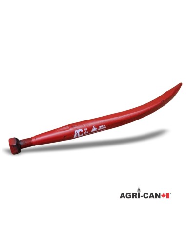 Dent de désileuse 24’’ (600mm) - Courbée -...