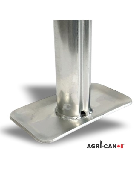 Vérin pivotant 15" poignée de côté - 5000 lbs