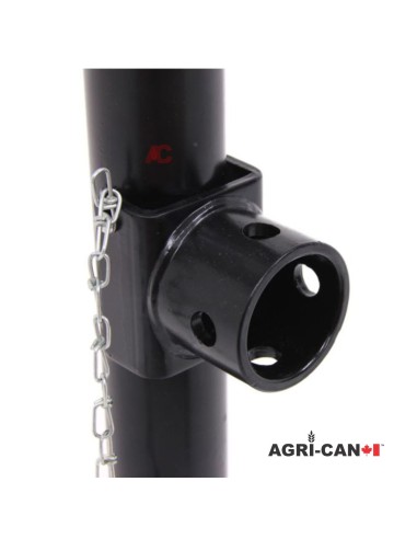 Vérin pivotant 10" poignée sur le dessus - 5000...