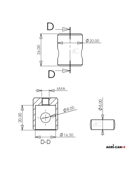 Kit de montage pour câble sur valve – Walvoil / Hyundai