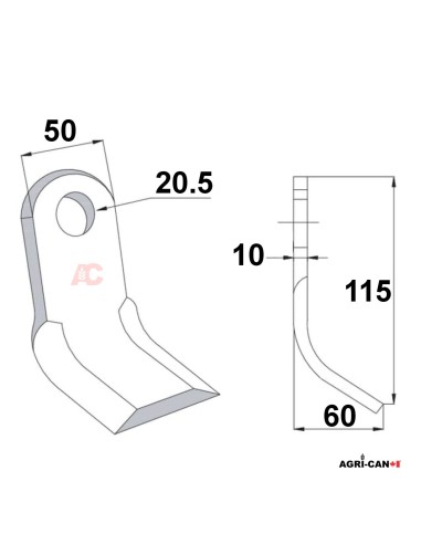 M03400406R DIMENSIONS