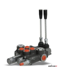2-Section Hydraulic Monoblock Valve - 80 L/min. - SD11