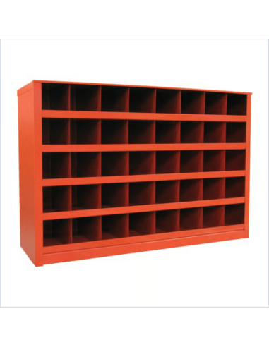 40 Bins Steel Unit