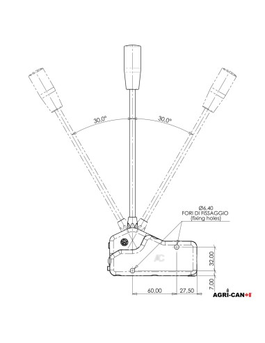 Single Hydraulic Control Lever