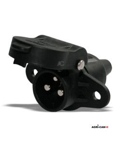 3-Pin Male Socket, Reverse DIN 9680 Type – 1964989C1 2