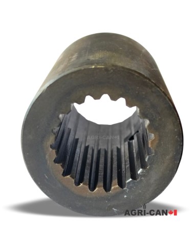 Shaft Coupler - 19 splines X Round 1-1/4"