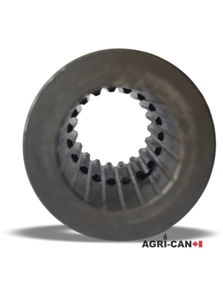 Shaft Coupler - 19 splines X Round 1-1/4"