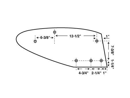Salford IH - Versoir côté droit